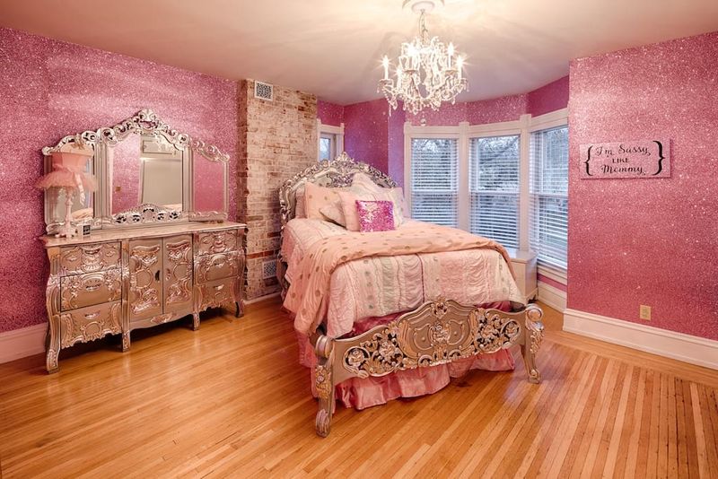Room After Room Of Pink, Glitter, And Serious Detail