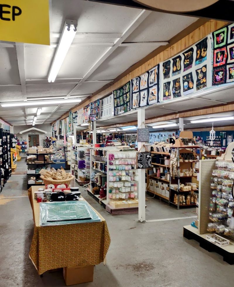 A 20,000 Square Foot Fabric Building Gives You Room To Browse