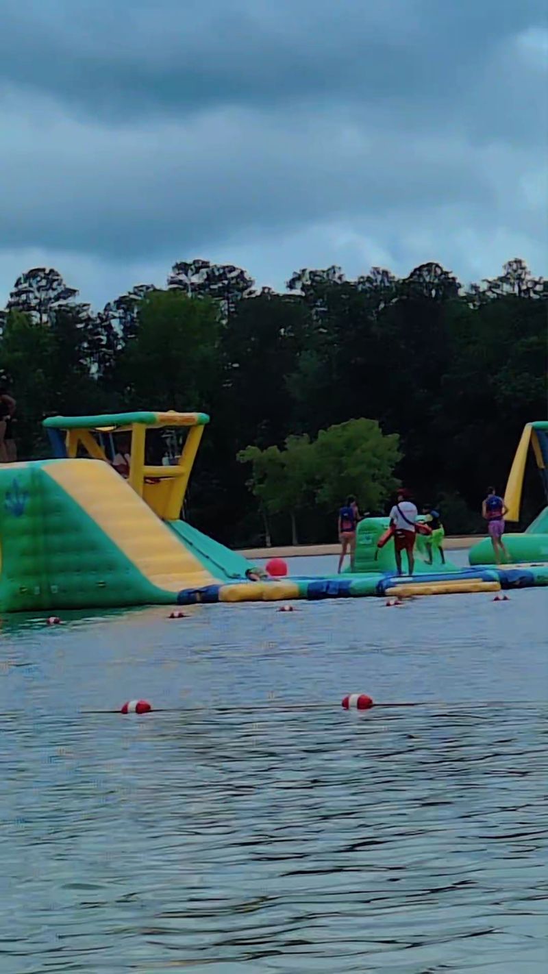 Aqua Island's Inflatable Chaos