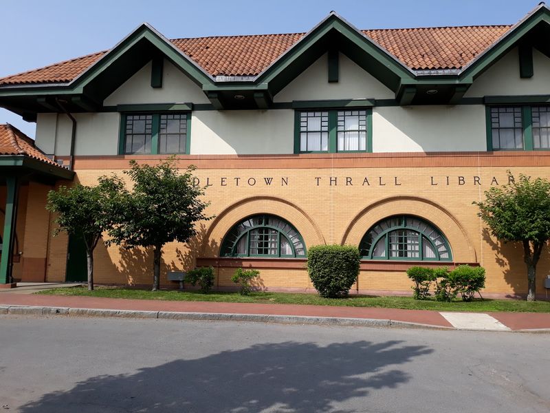Middletown Thrall Library, Standing Proud On Depot Street