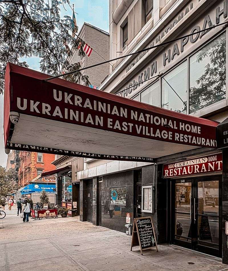 Meet Ukrainian East Village Restaurant On Second Avenue