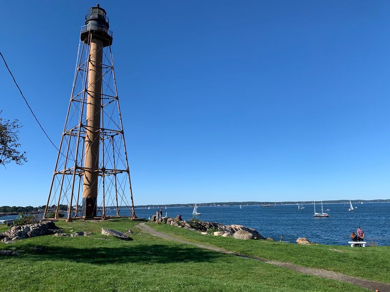 Marblehead Light At Chandler Hovey Park