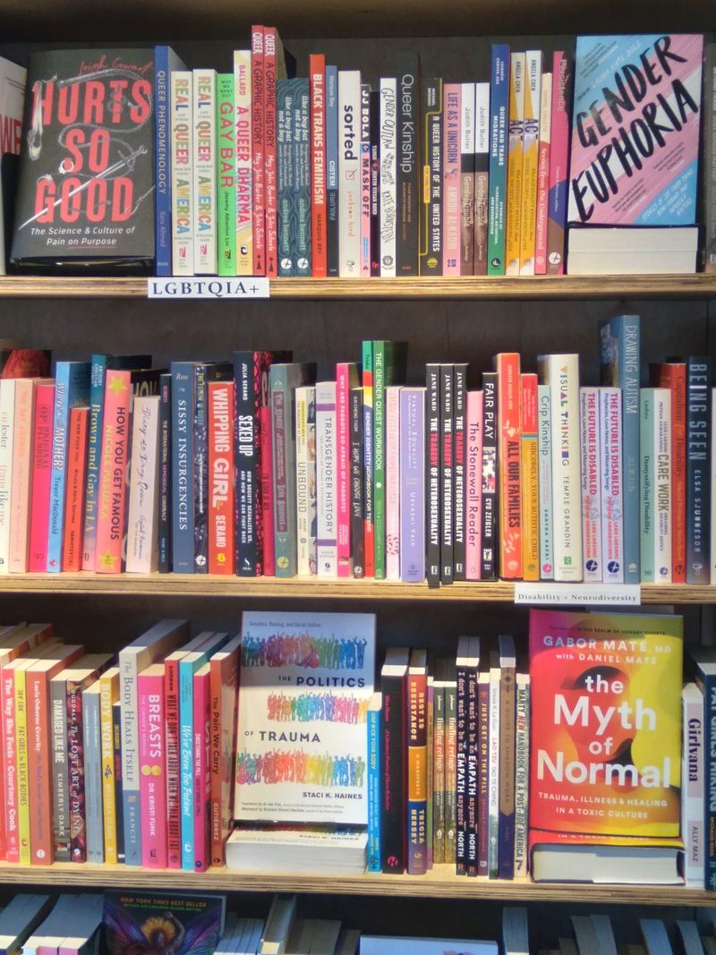 Shelves Built Around Voices Often Left Out