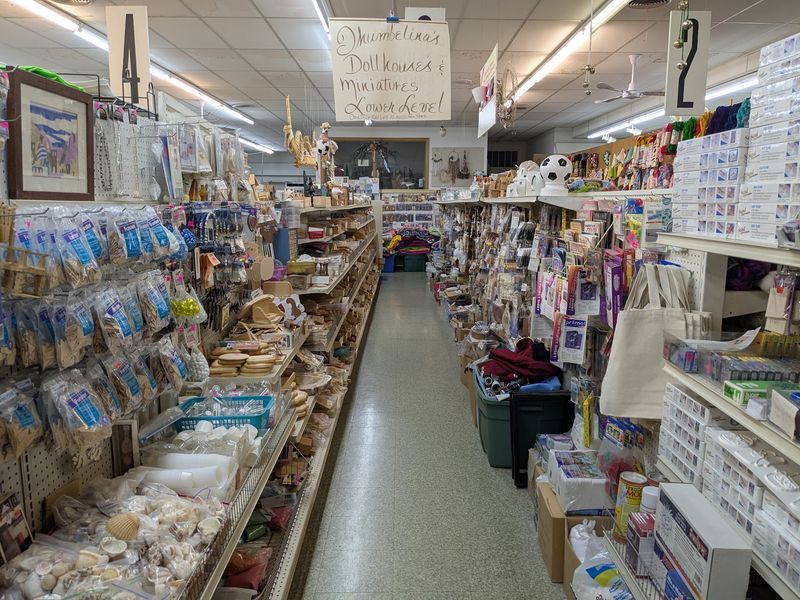 A Lower Level Filled With Dollhouse Treasures