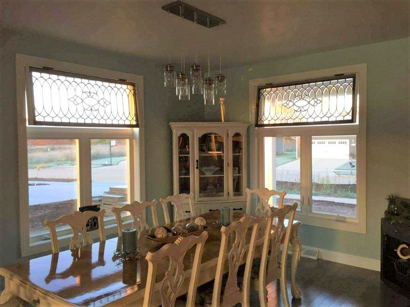 Vintage Windows With Leaded Glass Details