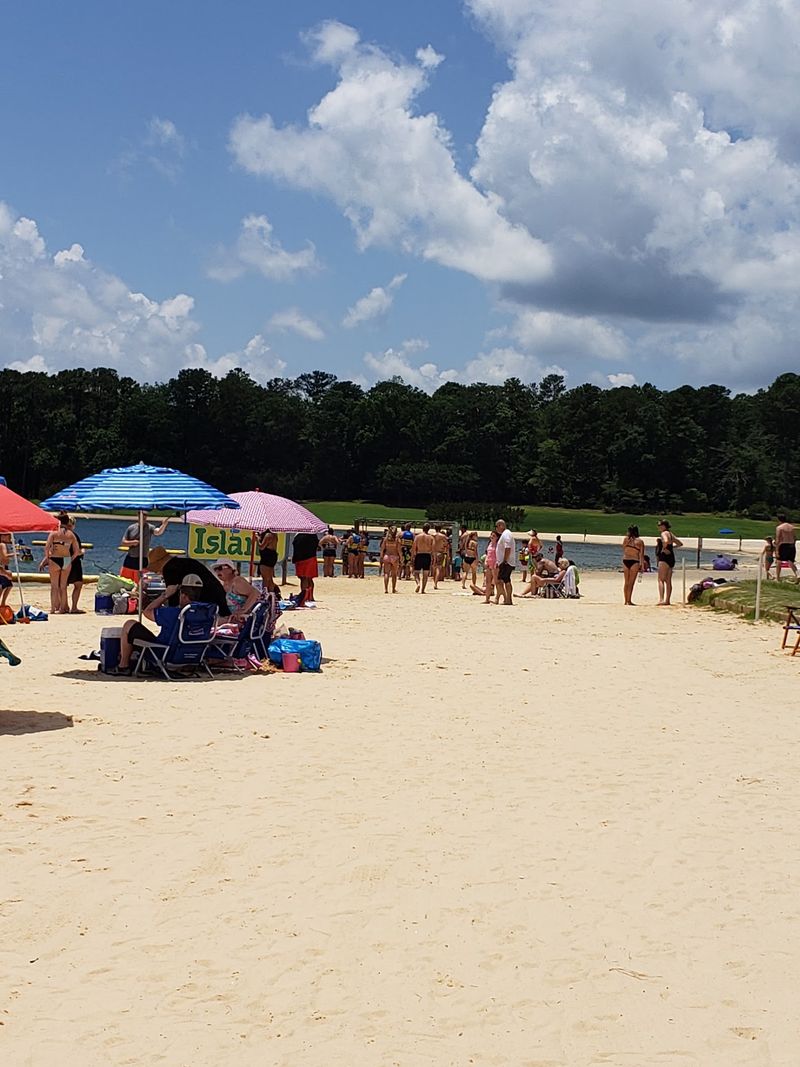 White Sand As Far As The Eye Can See