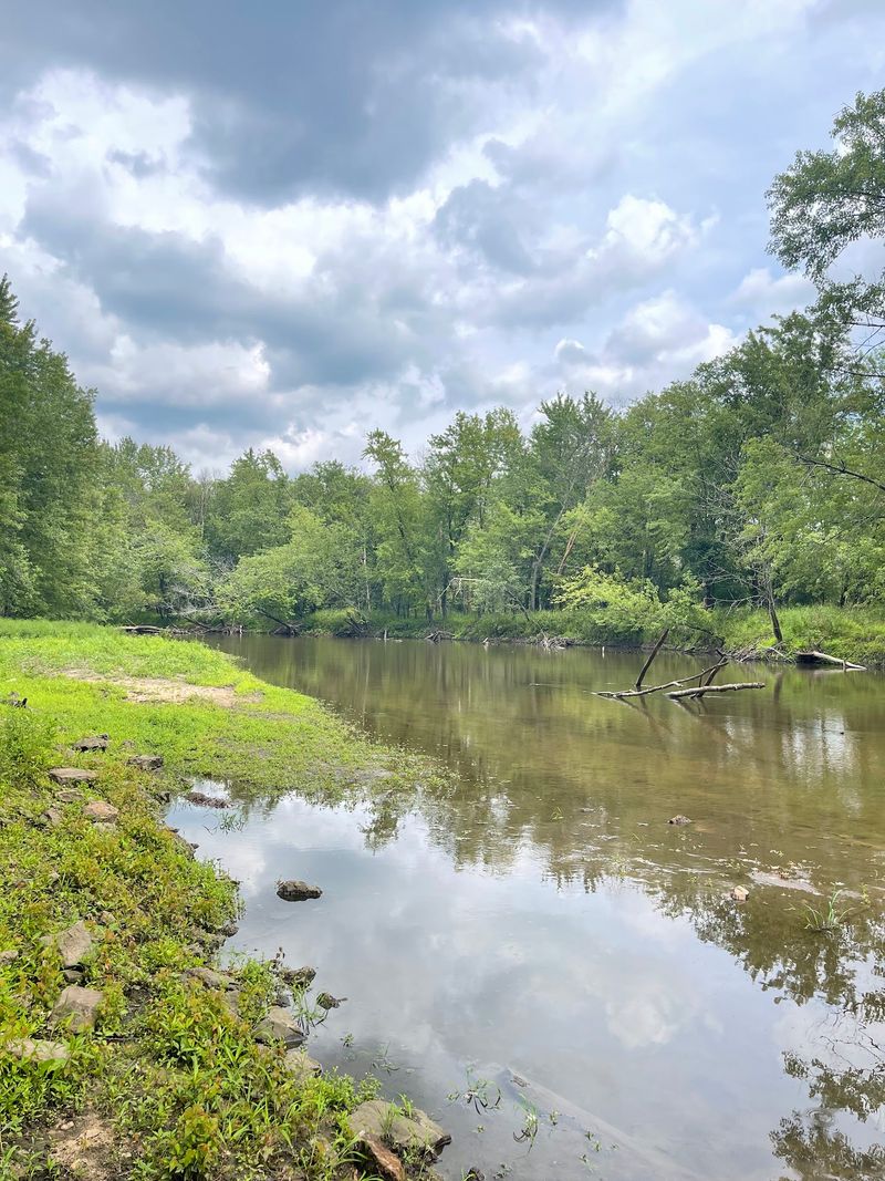 River Shoreline And Side Trails Worth Exploring