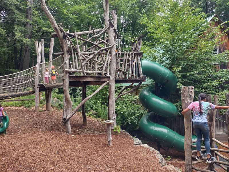 Playgrounds Built Into The Landscape