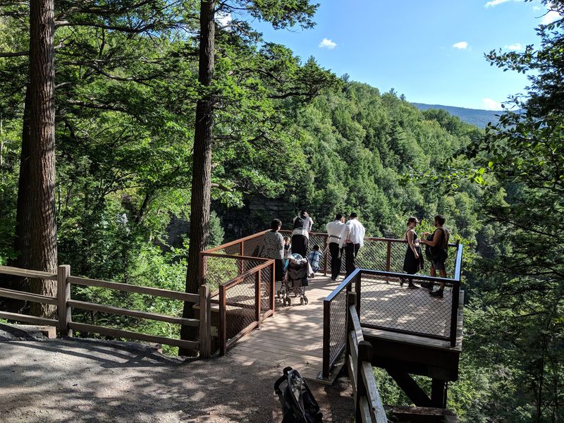 Kaaterskill Falls Observation Platform - Haines Falls