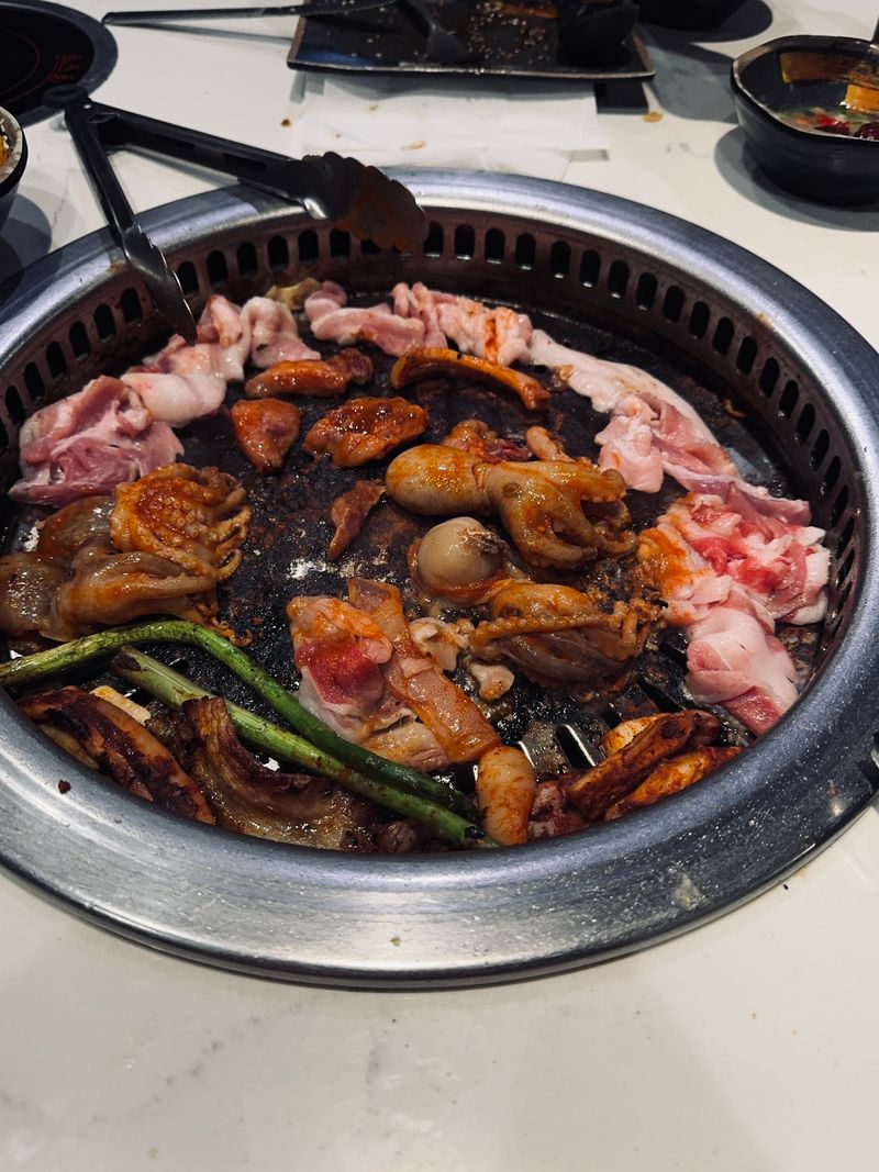 Pork, Chicken And Seafood