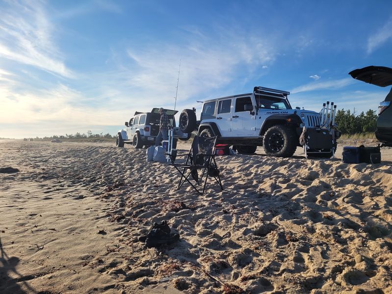 Driving Onto The Sand With A Permit
