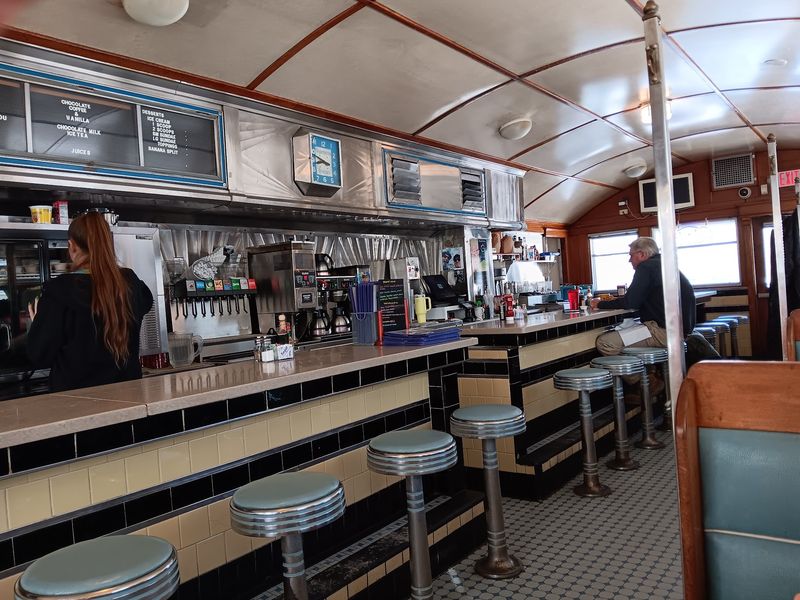 Counter Seats For The Solo Breakfast Crowd