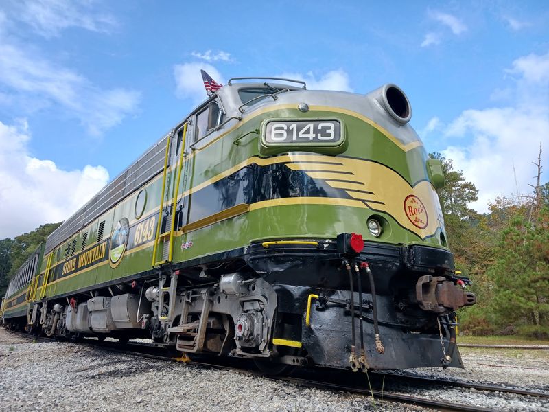Stone Mountain Park Scenic Railroad, Stone Mountain