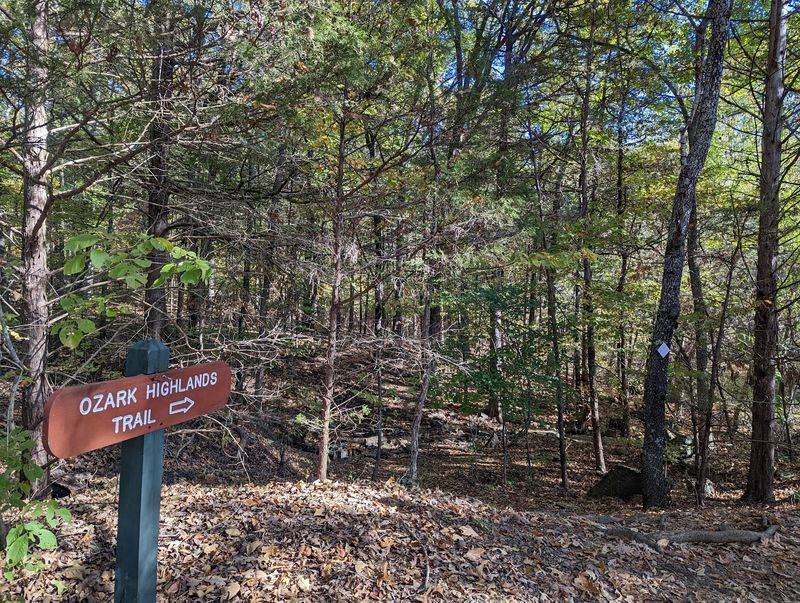 The Ozark Highlands Trail Starts Right Here