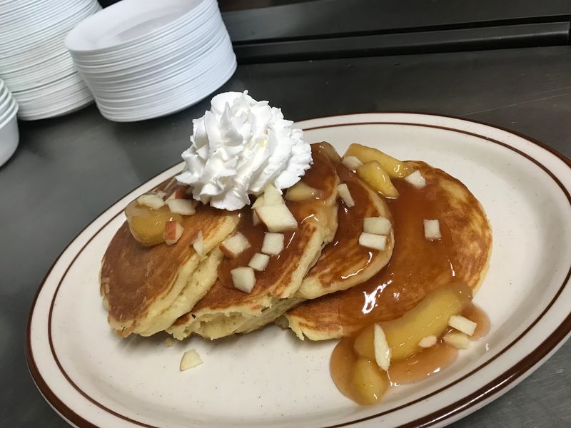 Pancakes In Three Fruity Flavors