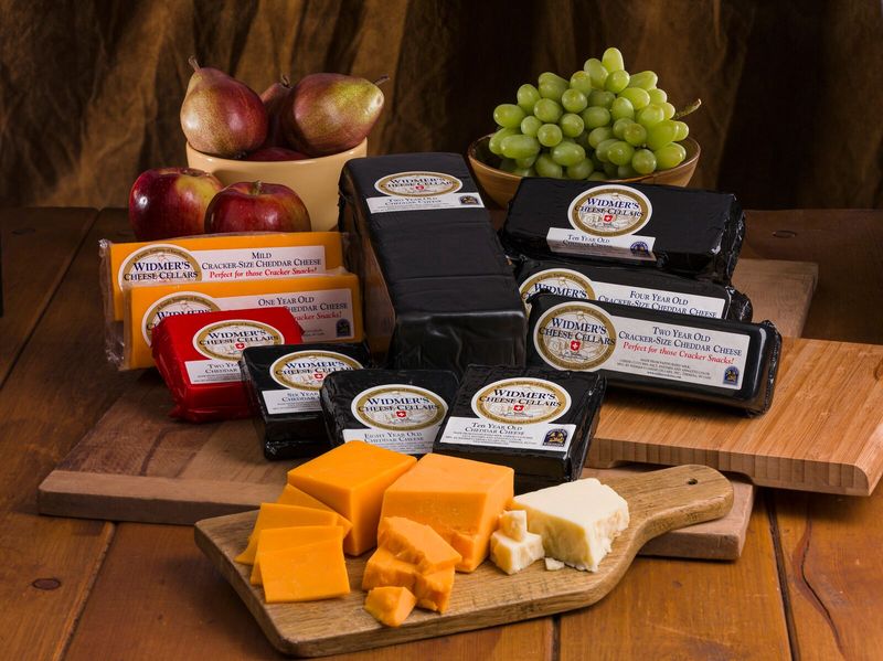 Cheddar That Has Been Aging For Years