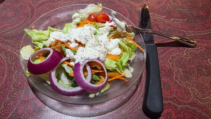 Fresh Salads With Homemade Dressing