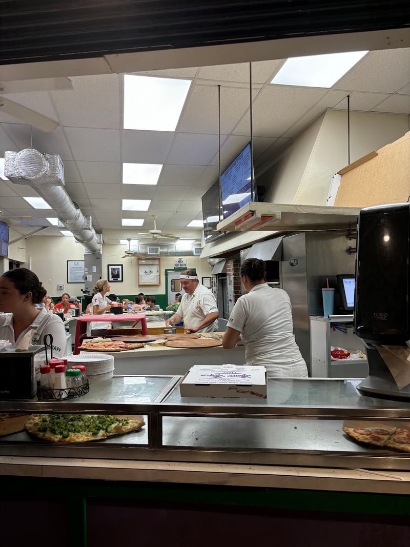 You Can Watch Each Pizza Take Shape Behind The Counter