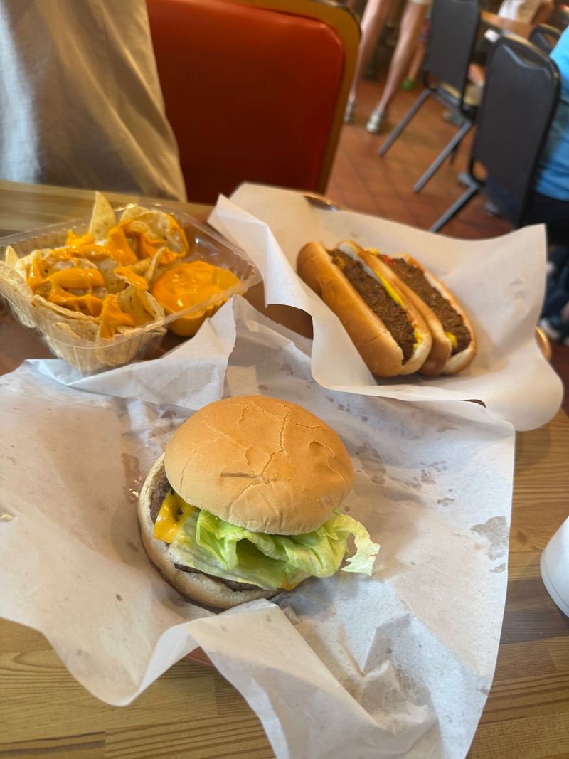 Crisp Fries And Golden Onion Rings