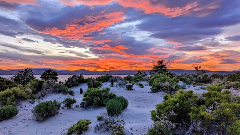 Hiking And Riding Through High Desert Terrain