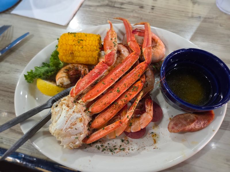 Crab Legs Stacked Like Driftwood