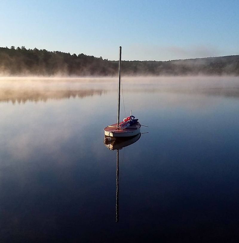 Paddling Across Quiet Waters