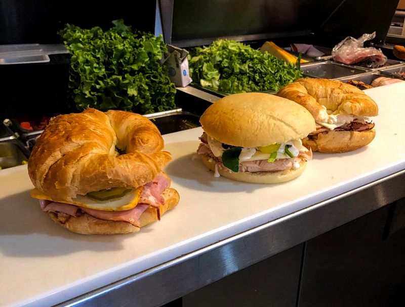 Sandwiches Built On Bread Made In House