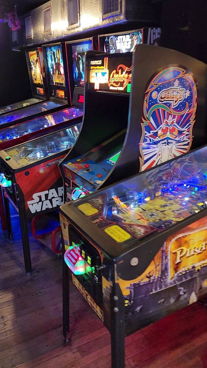 Pinball Alley And Its Silver Ball Clatter