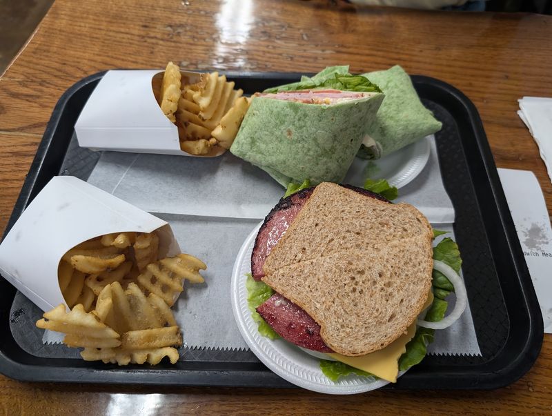 Sandwiches Built On Homemade Bread