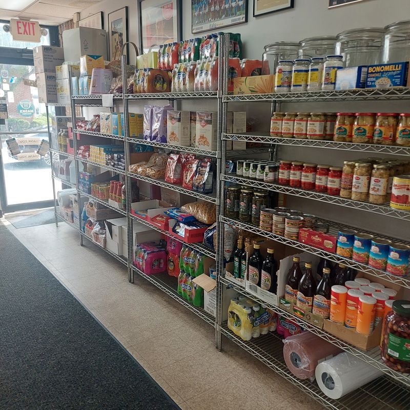 Shelves Full Of Imported Italian Goods