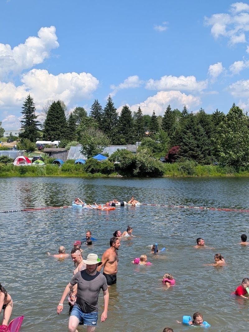 The Swimming Pond Is Pure Summer Bliss