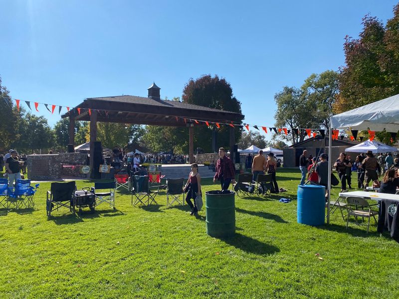 A Harvest Party Built By The Whole Town