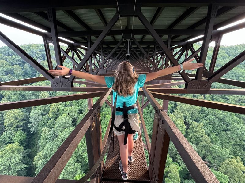 Bridge Walk On The Catwalk Underneath