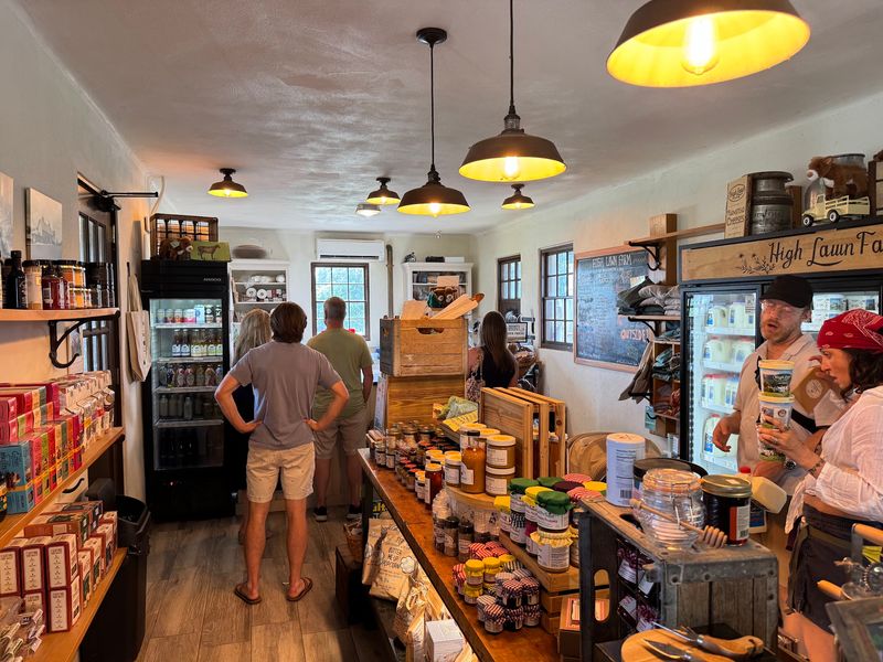 Inside The Farmstead Creamery Store