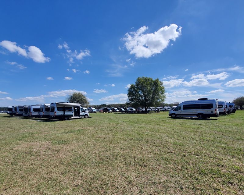 Camping Right On The Grounds