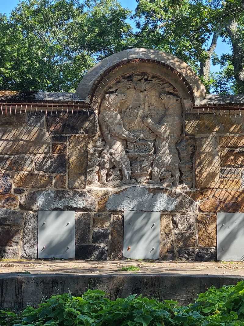 The Old Bear Dens At Franklin Park, Boston