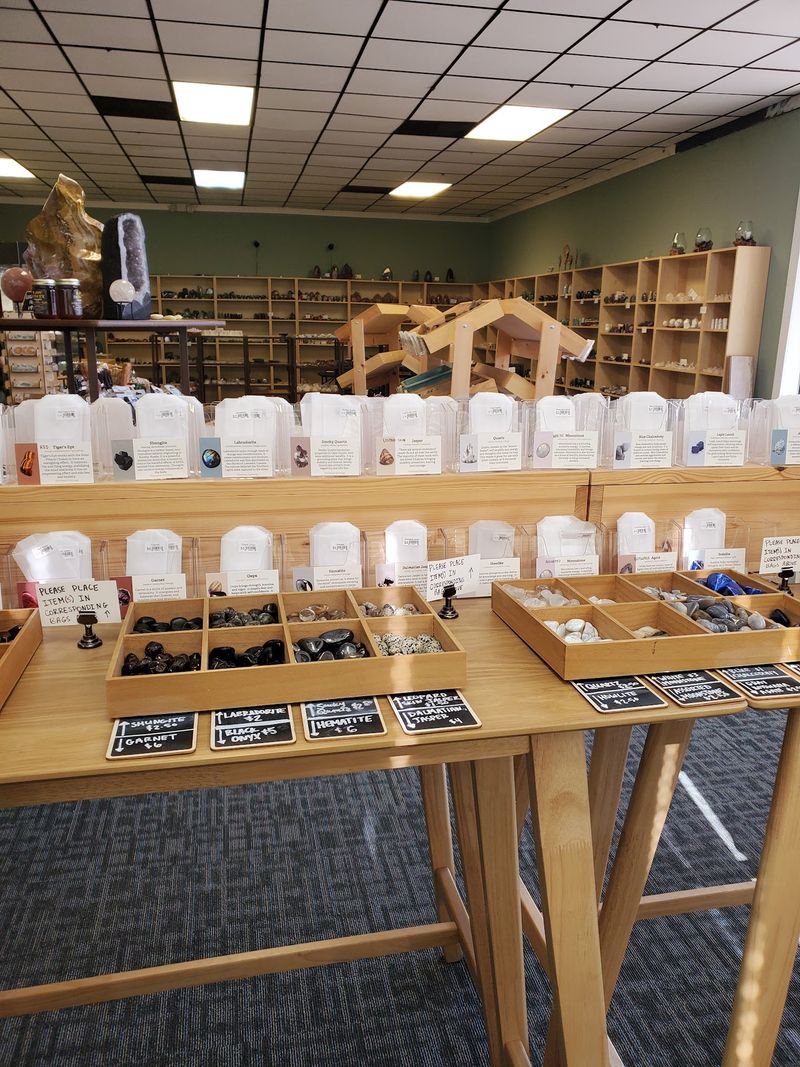 Varieties And Origins Of Crystals On Display