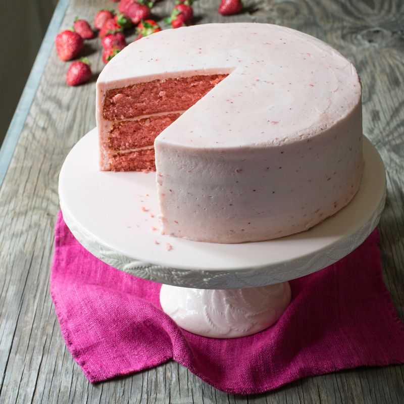 Strawberry Cake Worth Shipping Across State Lines