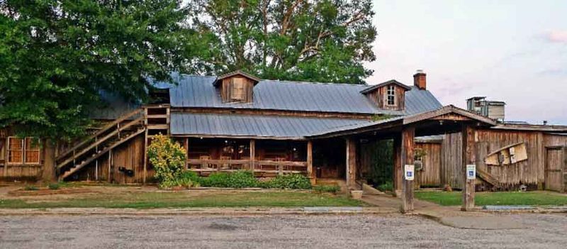 A Weathered Wooden Building With Real Character