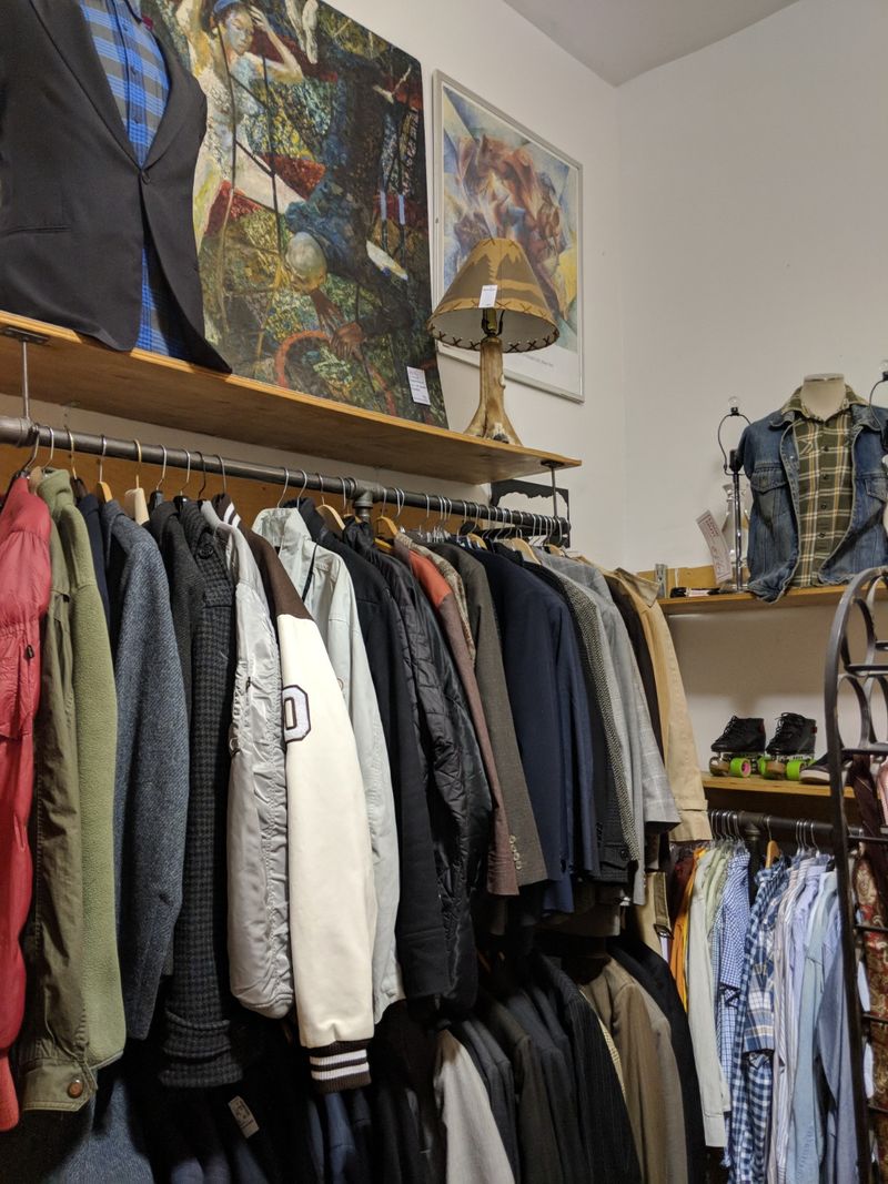 Racks Of Clothing That Reward Patient Hands