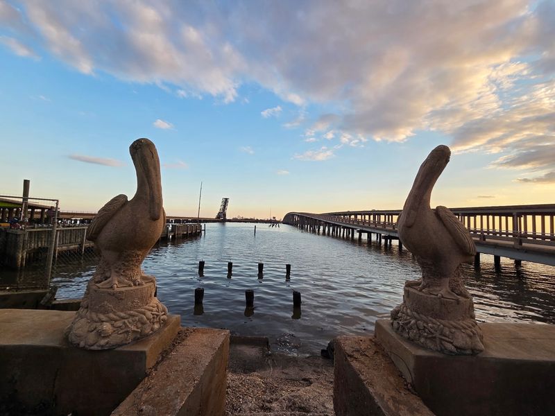 The Waterfront Setting Adds To The Louisiana Experience