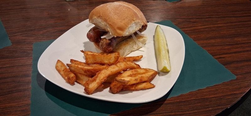 Sheboygan Brats Served On A Classic Hard Roll