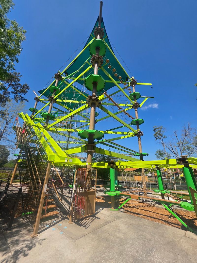 Rides, Ropes, And A Splash Pad Finale