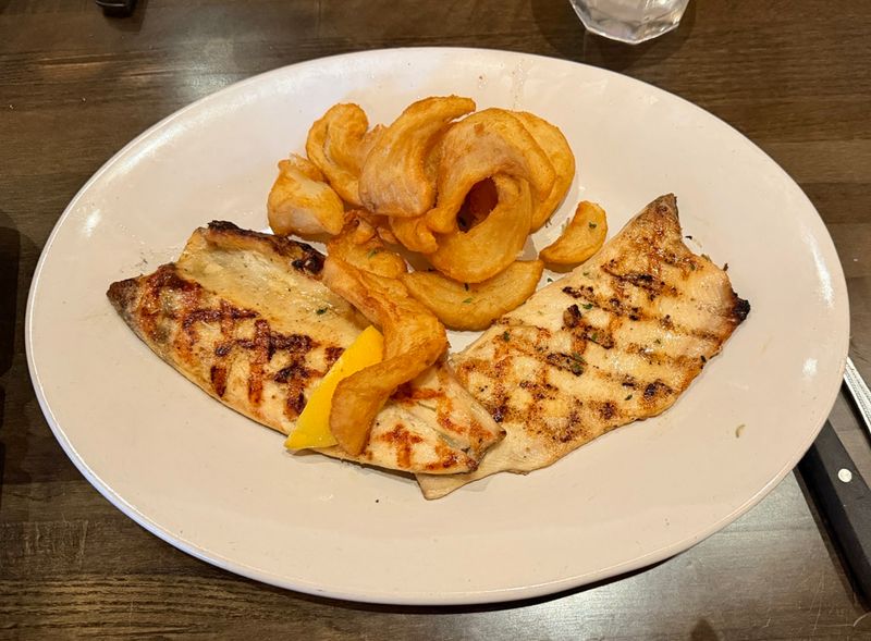 Mountain Rainbow Trout Straight Off The Grill