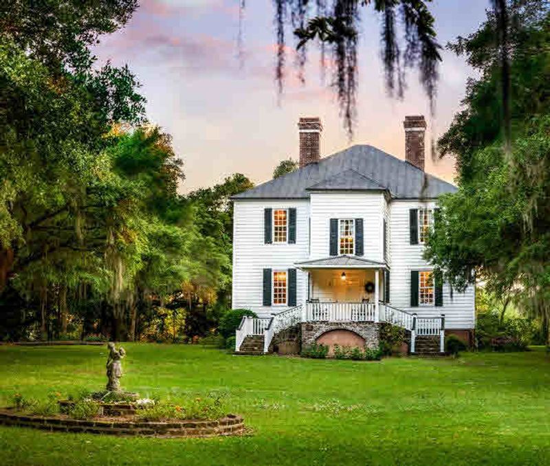 A River Plantation With A Signer's Story