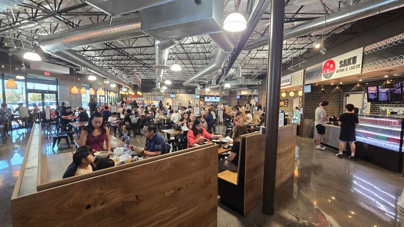 The Food Hall Where Seven Eateries Compete For Attention