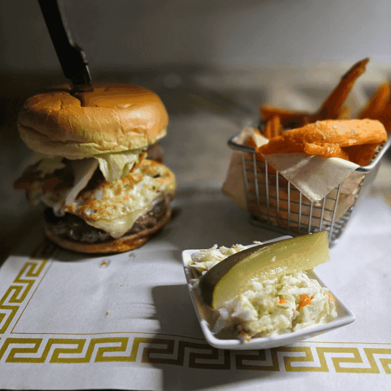 Burgers Wearing Rock And Roll Names