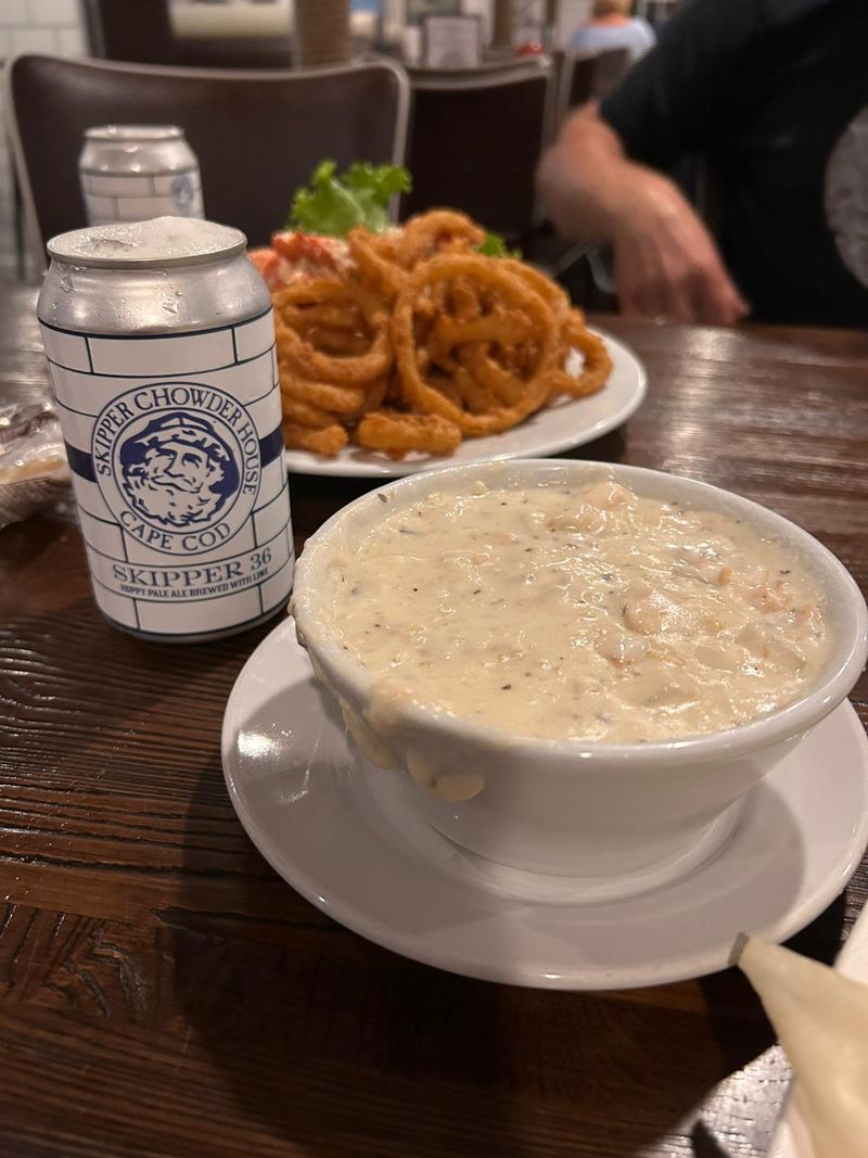Triple Crown Clam Chowder And Its Fried Cousin