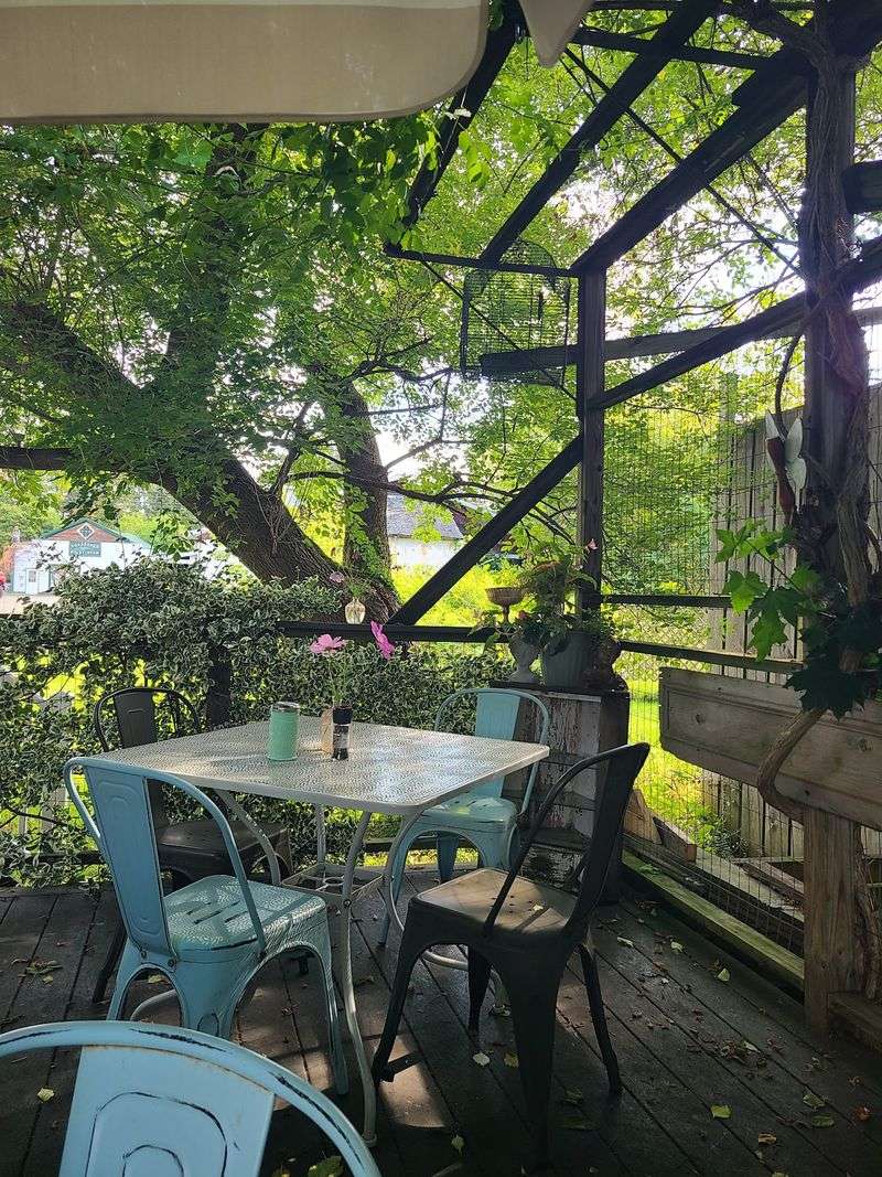 The Back Porch And Garden Hideaway