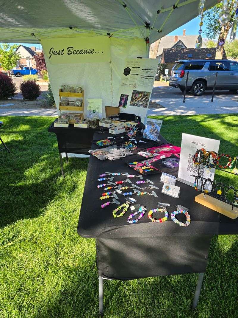 Craft Booths And A Food Truck Alley